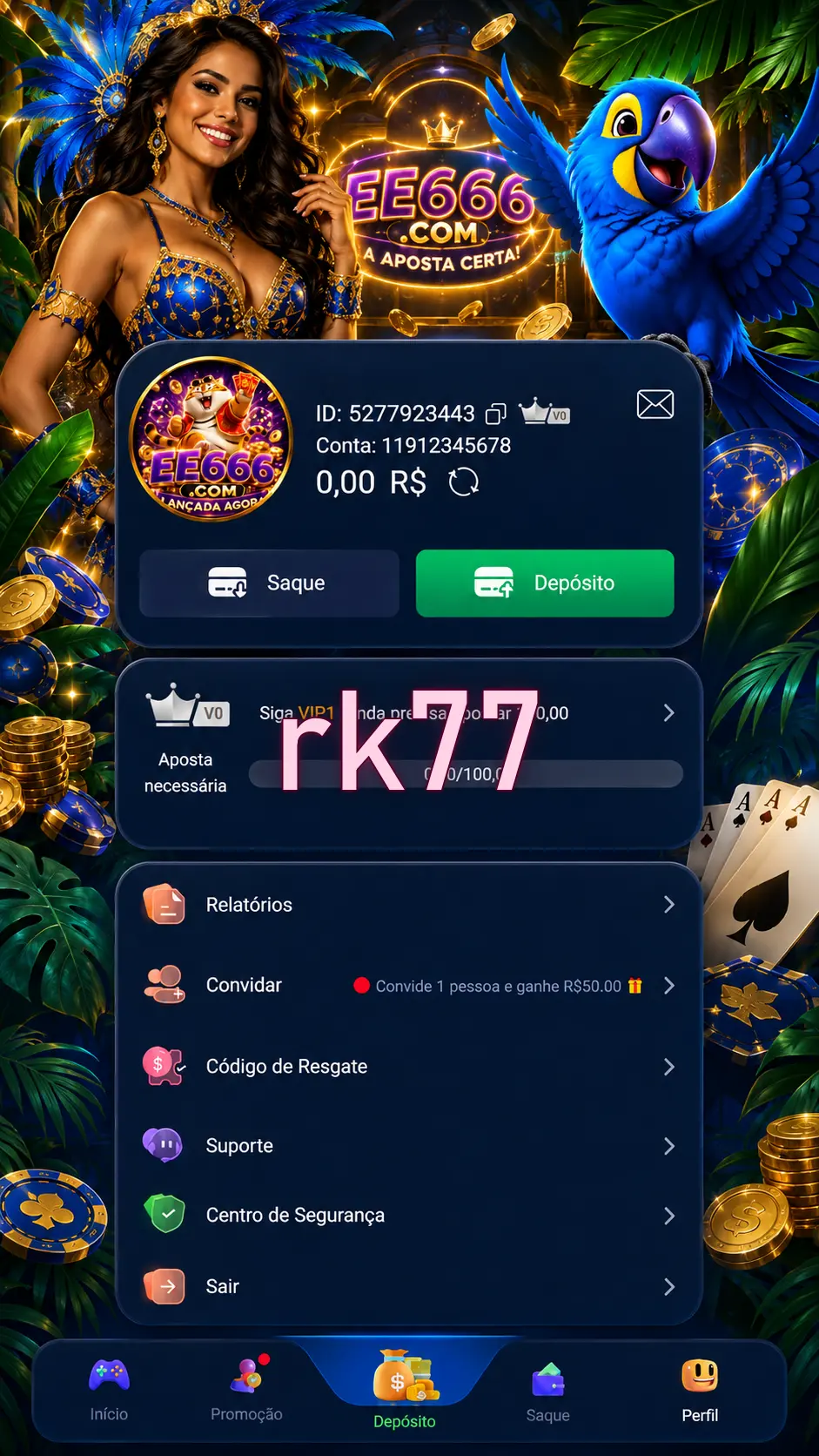 rk77 Masuk